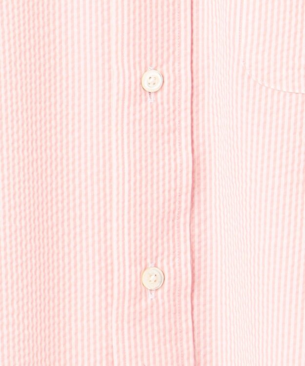 J.PRESS MEN 過酷な夏を乗り切るマストな1着！【 高通気性 / 軽量 / ノンアイロン / 撥水】【BEAT HEAT SYSTEM】半袖シャツ / B.D. ピンク系1