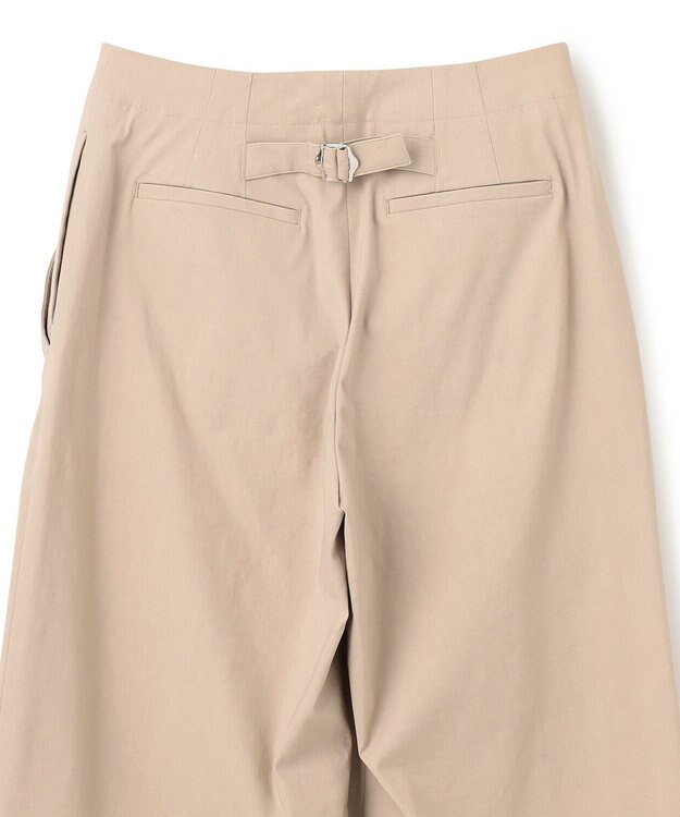 JOSEPH クリスピーストレッチ　ワイドトラウザーズ Linen