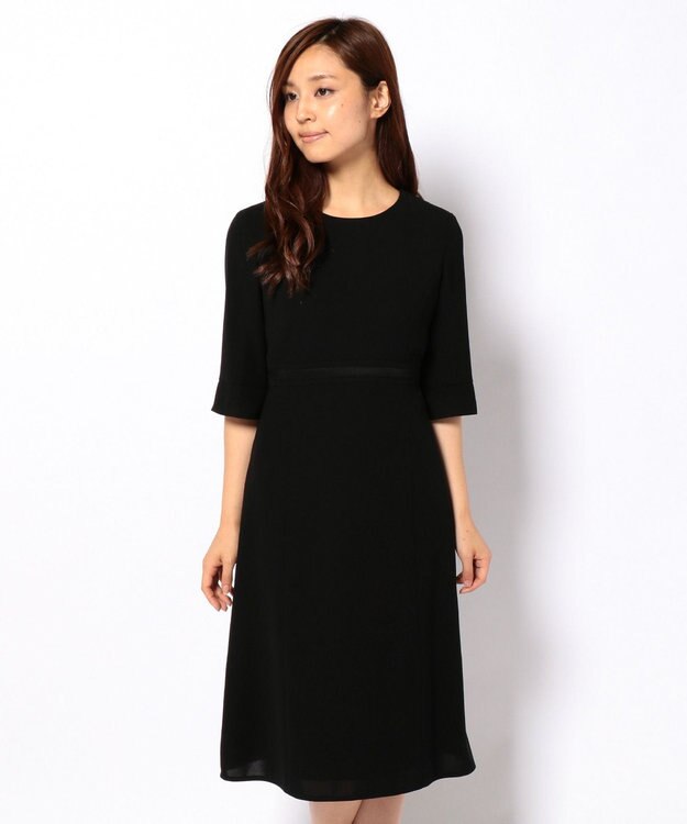 組曲 NOIR モランナ経二重 ジャケット+ワンピース ブラック系