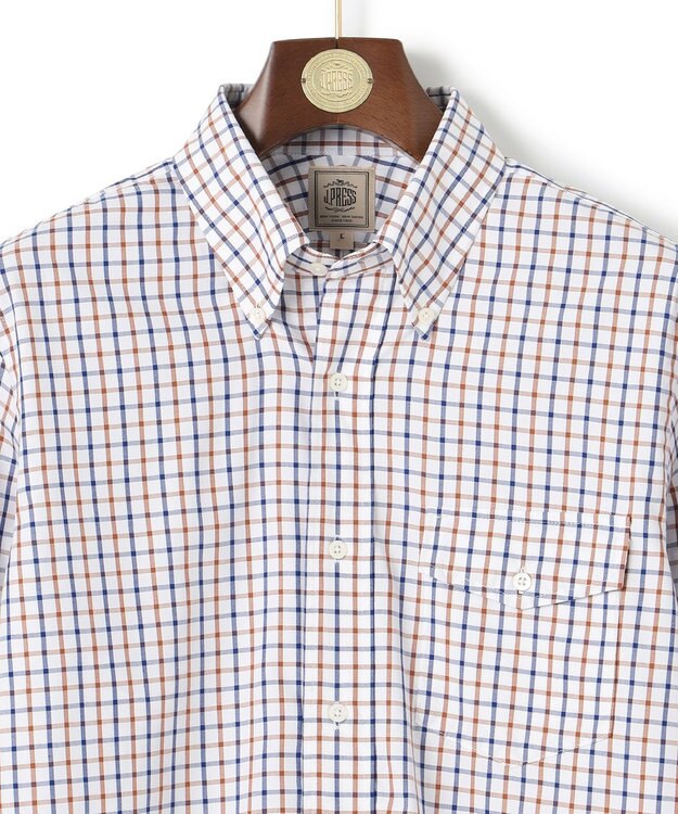 J.PRESS MEN 【WEB・一部店舗限定】タッターソールシャツ/B.D. ブラウン系3