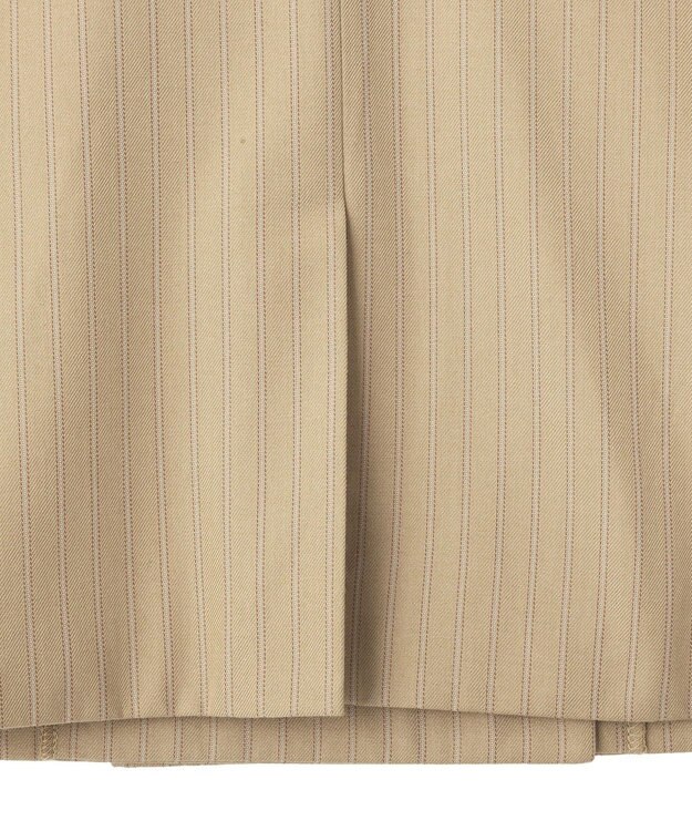 CRAFT STANDARD BOUTIQUE ストライプダブルジャケット Stripe Beige