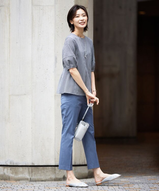 J.PRESS LADIES 【セットアイテム】 エコバッグ付き スマホ ポシェット シルバー系