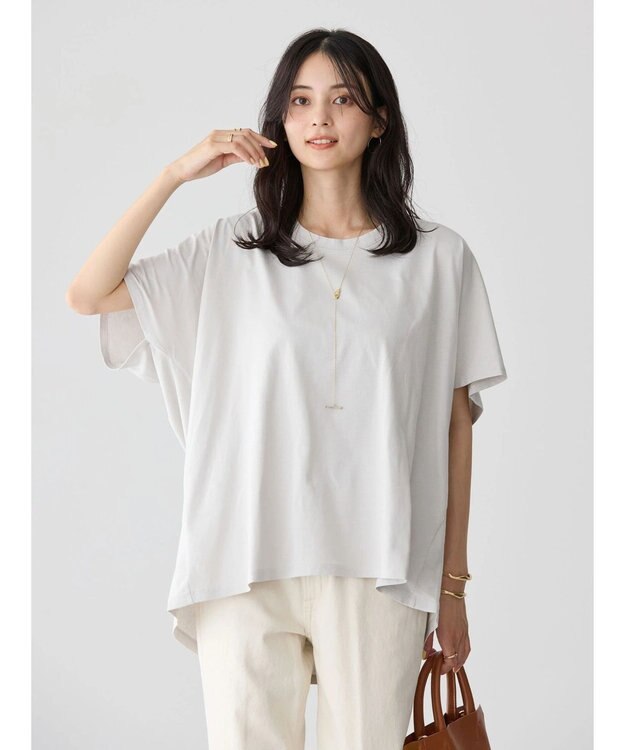 AMERICAN HOLIC 抜け衿カットプルオーバー Light Gray