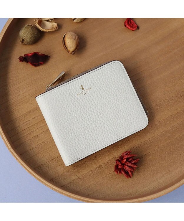 PELLE BORSA 二つ折り財布 Reinette Goods レネットグッズ 4783 オフホワイト