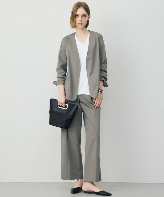 ICB 【CLASSY.掲載・30th ANNIVERSARY】 NEO Unleash ノーカラージャケット スティールカーキ