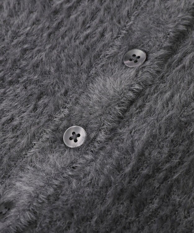 AMERICAN HOLIC 【2WAY】シャギーニットチューブトップ Charcoal Gray