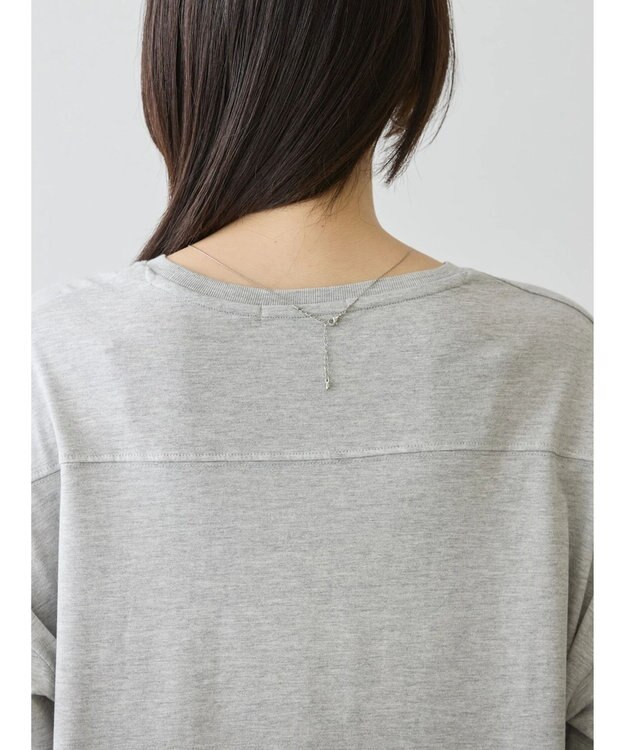 AMERICAN HOLIC サイドスリットカットワンピース2 Light Gray Mixture