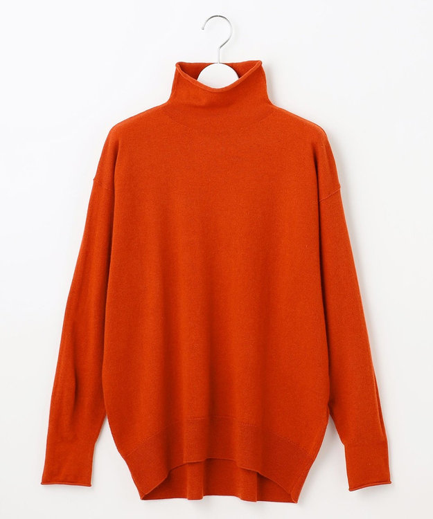 洗える】ソフトウールハイゲージハイネック ニット / 自由区