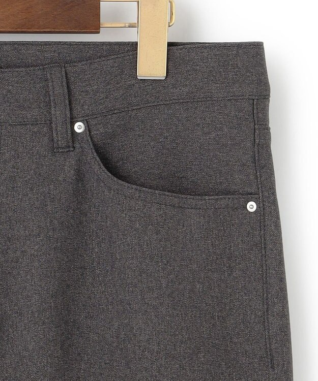 J.PRESS MEN 【WEB・一部店舗限定】サージストレッチ 5ポケットパンツ グレー系