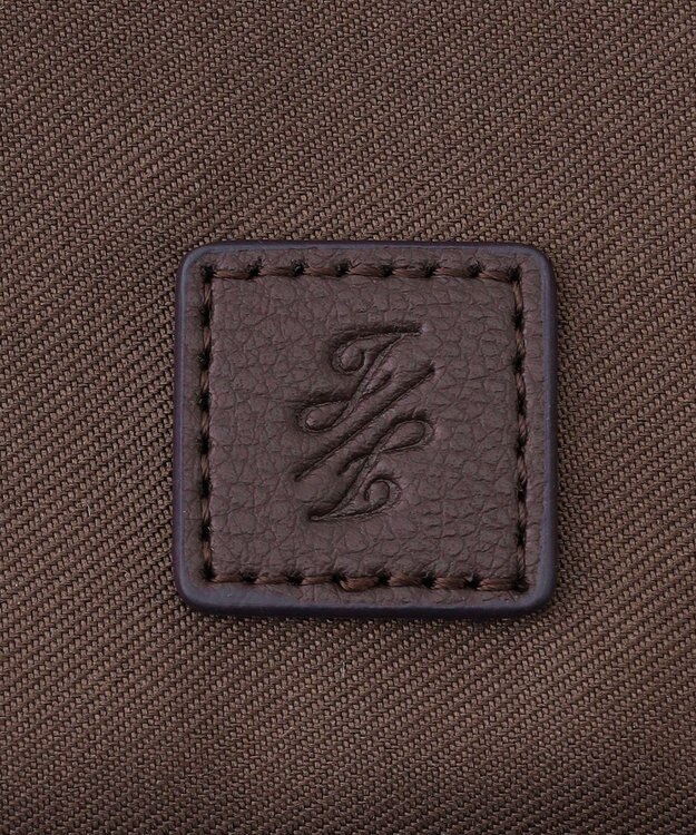 自由区 【カタログ掲載・巾着袋付き・A4サイズ収納可】パンチングレース トート ダークブラウン