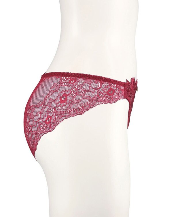 San-ai Resort（三愛水着楽園） エレガントコレクション【2411】バックレースショーツ 【northerly】 レッド