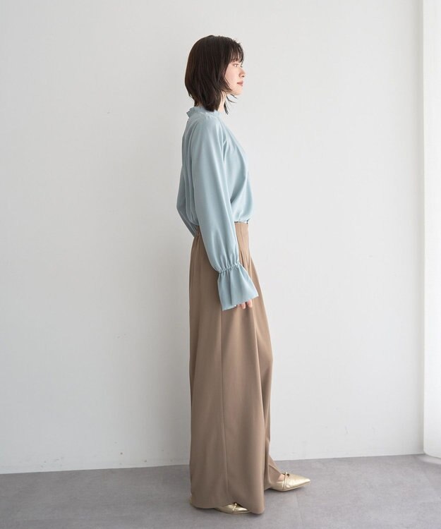 YECCA VECCA タックデザインブラウス Mint