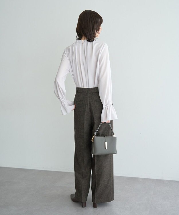 YECCA VECCA タックデザインブラウス Mint