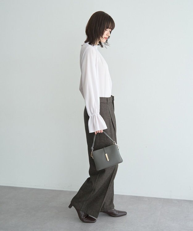 YECCA VECCA タックデザインブラウス Mint