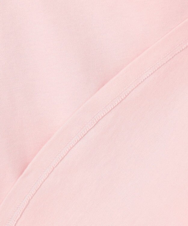 ANY 【Sサイズあり】オーガニックコットンスムース5分袖Tシャツ ピンク