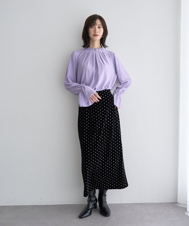 YECCA VECCA タックデザインブラウス Mint