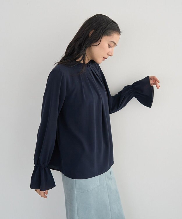 YECCA VECCA タックデザインブラウス Mint