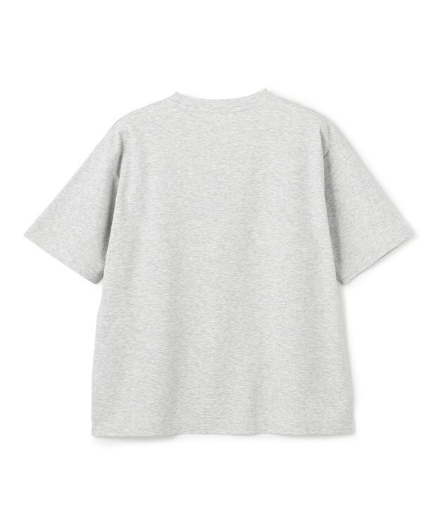 UNFILO BEAUTY FORM-Tコットン ロゴ半袖T トップグレー