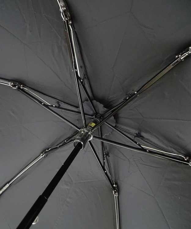 +RING 【遮光/99%以上】【数量限定】レディース向け 晴雨兼用（折）50cm BLK-PTN T949 黒