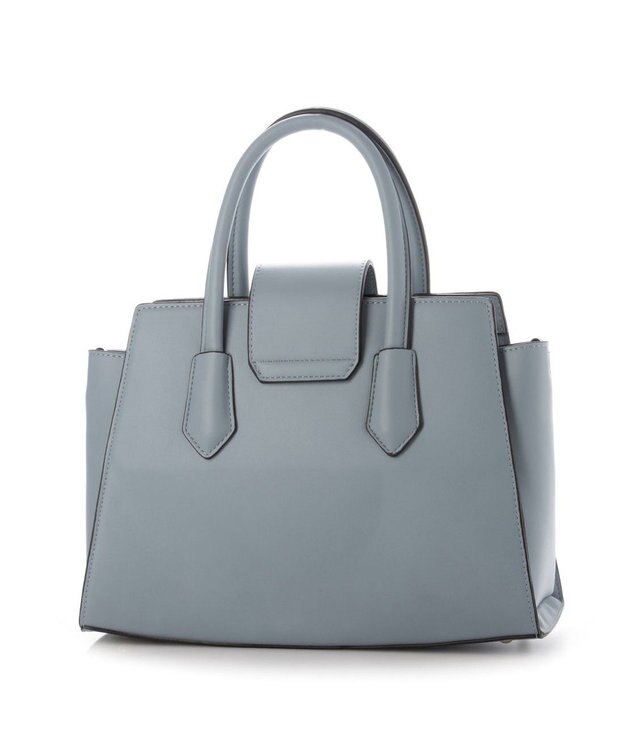 LA BAGAGERIE 【MONICA】ベルテッド2WAYハンドバッグ ブルー