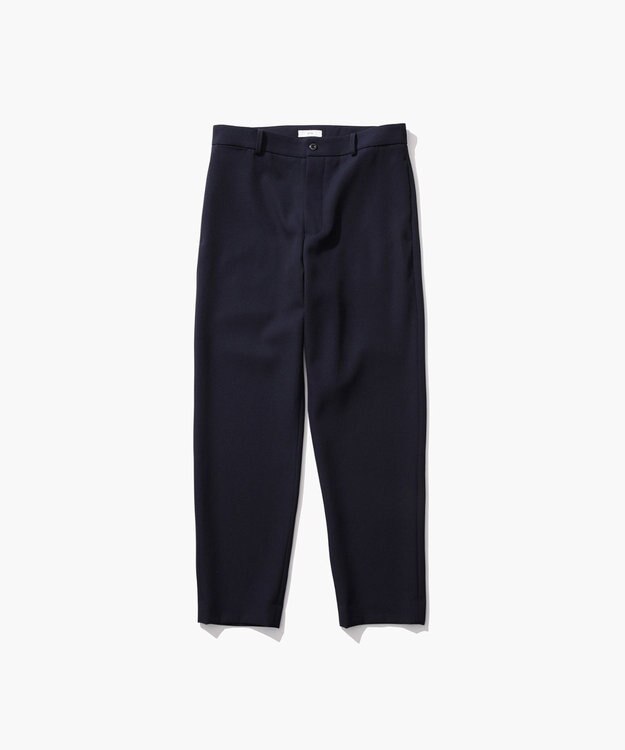 ATON BACK SATIN | スタンダードパンツ - UNISEX NAVY