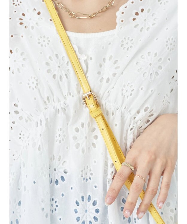 earth music&ecology ｍｉｎｉｍｉｎｉボストンバッグ Yellow