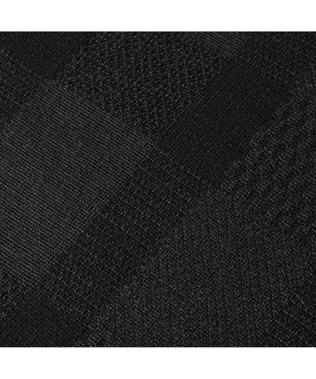 DAKS 【DAKS GOLF】ウールブレンドストレッチチェックセーター ブラック