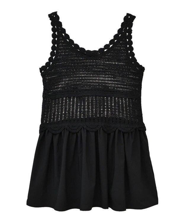 Green Parks ・ＳＵＧＡＲ　ＳＰＯＯＮ　クロシェキリカエチュニック Ivory