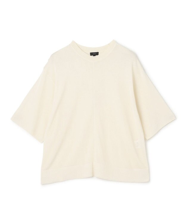 JOSEPH テンセルビスコース　ニットTEE Ivory