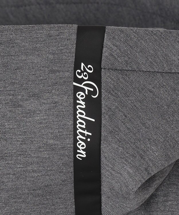 23区GOLF 【MEN】【23Fondation/WEB&一部店舗限定】 フルジップ パーカー ライトグレー系