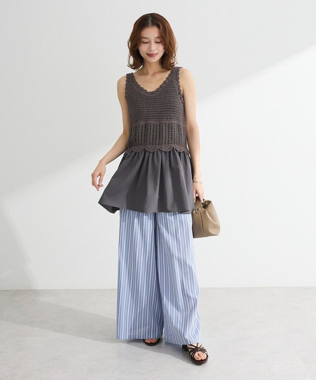 Green Parks ・ＳＵＧＡＲ　ＳＰＯＯＮ　クロシェキリカエチュニック Ivory