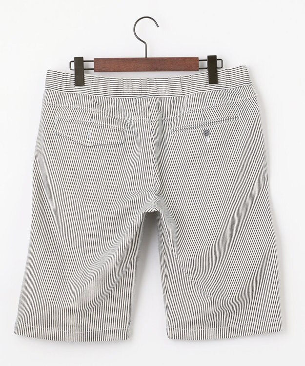 JOSEPH ABBOUD MOUNTAIN 【SPACE／UNISEX】ストライプイージーショートパンツ ホワイト系1