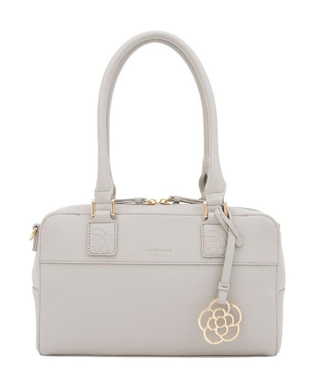 CLATHAS アマンド 2wayボストンバッグ ライトグレー