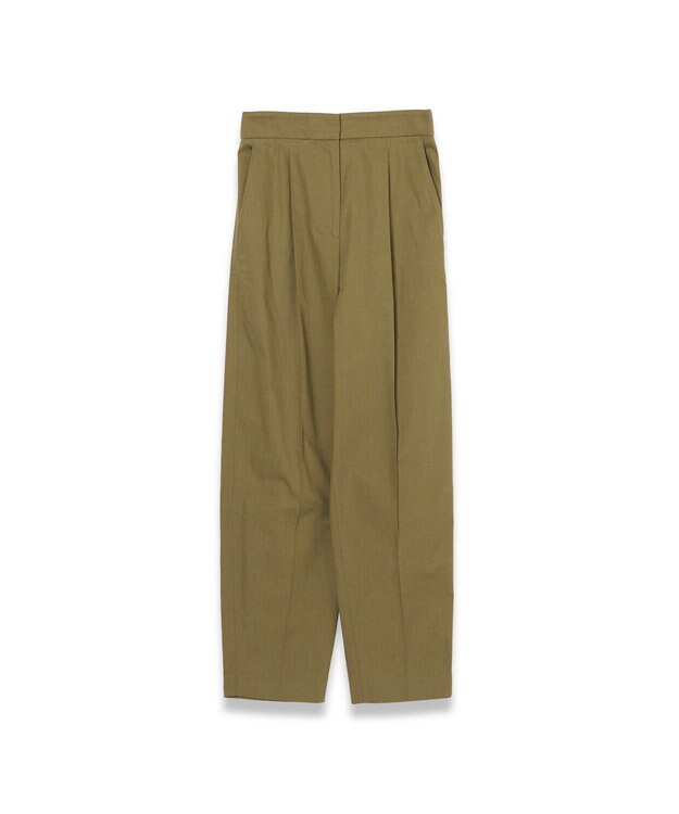 JOSEPH ライトコットン　バレルレッグトラウザーズ Fig Leaf