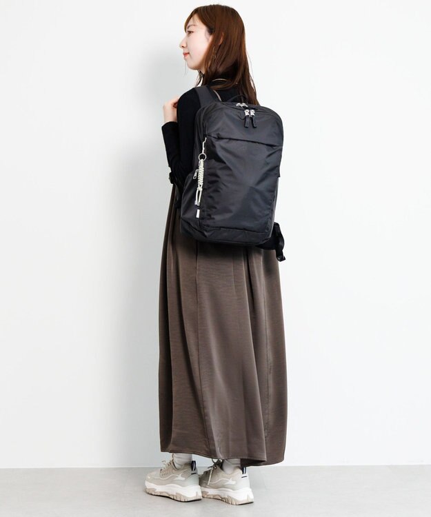 ACE BAGS & LUGGAGE W&.Day/Night モルテルン ラウンドリュック A4サイズ 14.0インチPC収納 20492 ダブルアンド ブラック