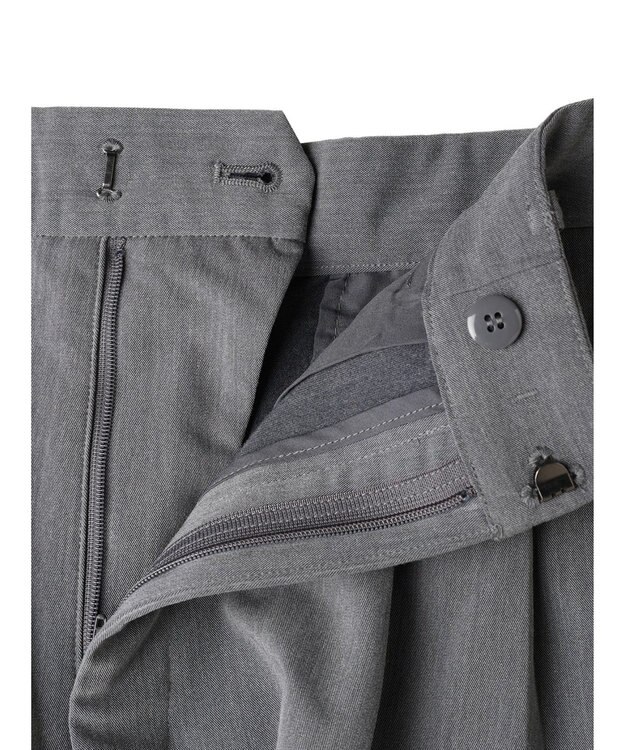 AMERICAN HOLIC 美・美・美あったかタックワイドパンツ Gray Mixture