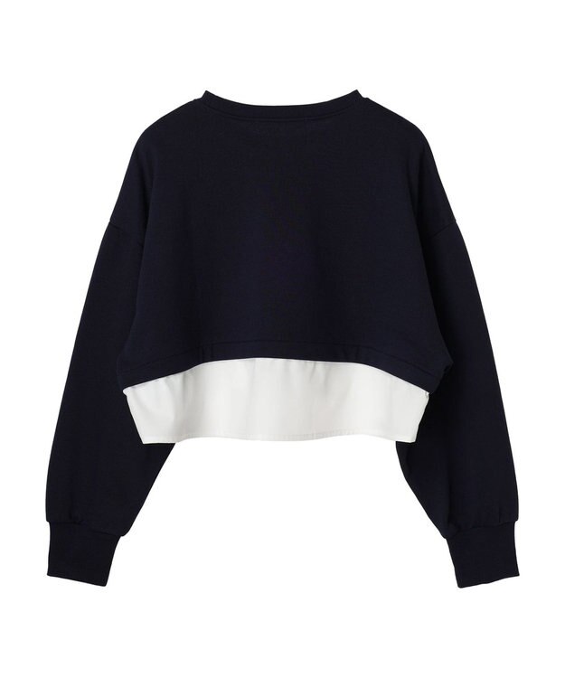 Green Parks ・ＥＬＥＮＣＡＲＥ　ＤＵＥレイヤードウラケプルオーバー Navy