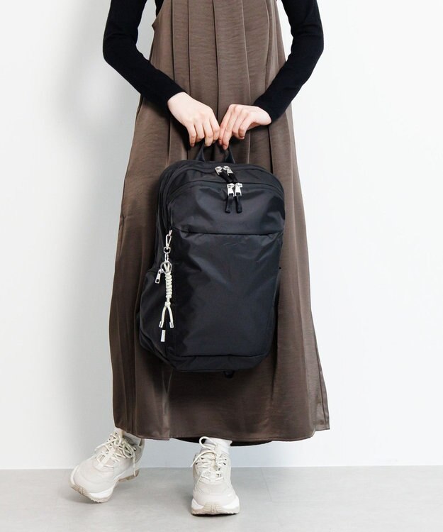 ACE BAGS & LUGGAGE W&.Day/Night モルテルン ラウンドリュック A4サイズ 14.0インチPC収納 20492 ダブルアンド ブラック