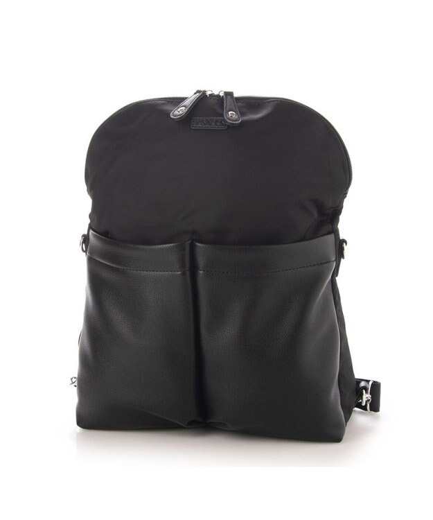 Y'SACCS ナイロン2WAYリュック ブラック
