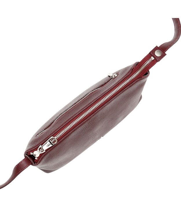 IBIZA リンピード　牛革　ショルダーバッグ ライトグレー