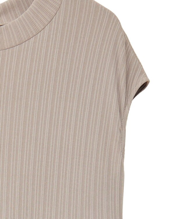 earth music&ecology フロントボタンドッキングワンピース Pink Beige