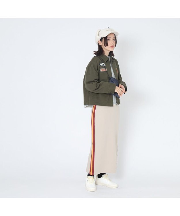 林八百吉商店 Champion　タフタアビエイターキャップ アイボリー