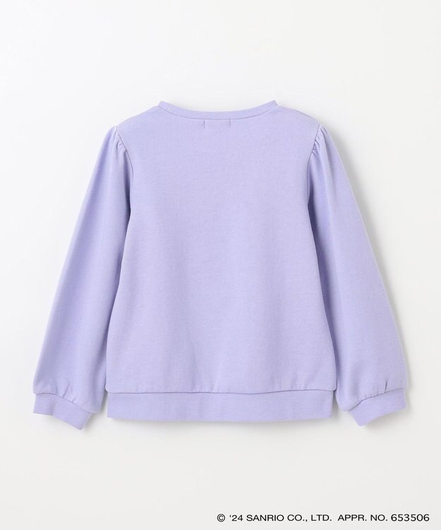 ANY KIDS 【any FAM×サンリオキャラクターズ】カップケーキトレーナー ラベンダー×クロミ