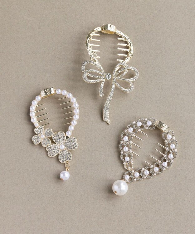 Phoebe ハートシニヨンカフ ホワイト