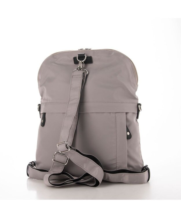 Y'SACCS ナイロン2WAYリュック グレー