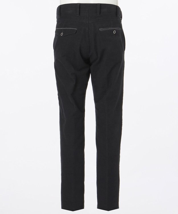 JOSEPH ABBOUD 【キングサイズ】2WAYストレッチコールピケ パンツ ブラック系