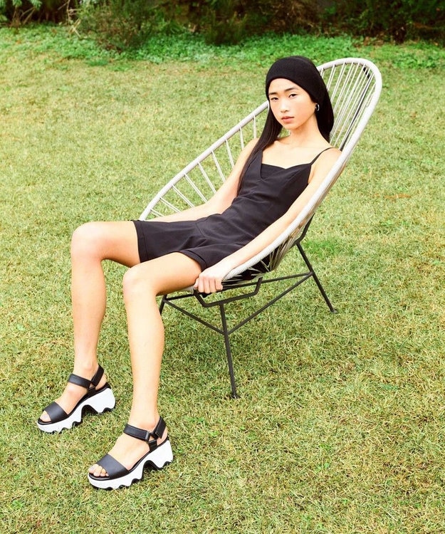 SOREL SOREL/ キネティックインパクト ウェッジ /ソレル Black Chalk