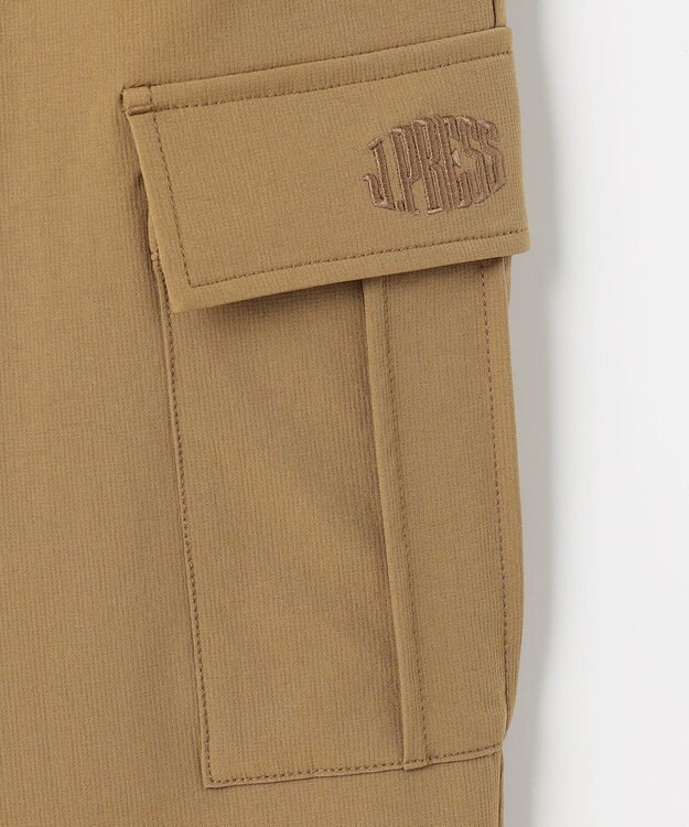 J.PRESS KIDS 【100-130cm】裏付き ストレッチ カーゴパンツ ベージュ系