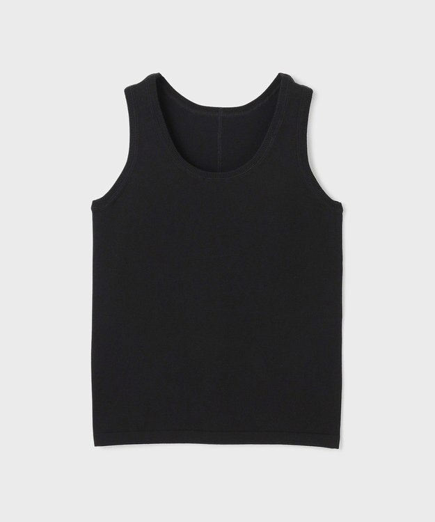 GRACE CONTINENTAL クルーニットトップ ブラック