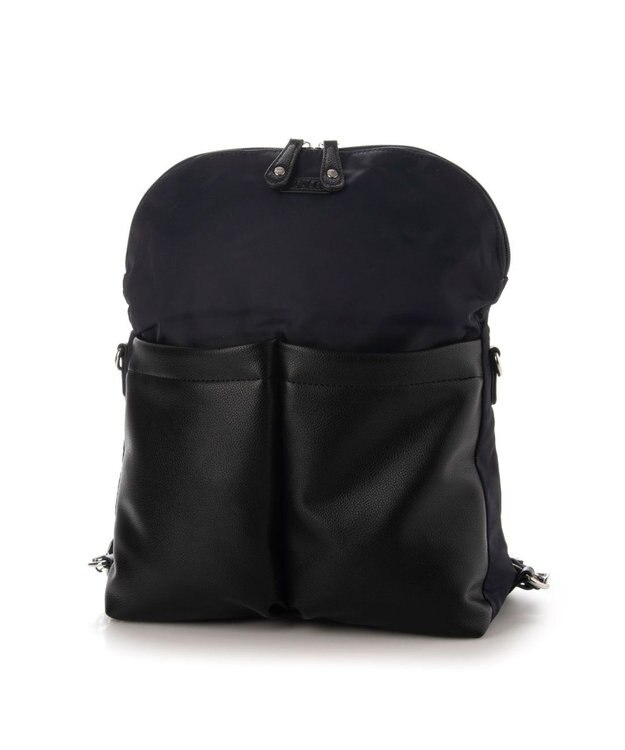 Y'SACCS ナイロン2WAYリュック ネイビー